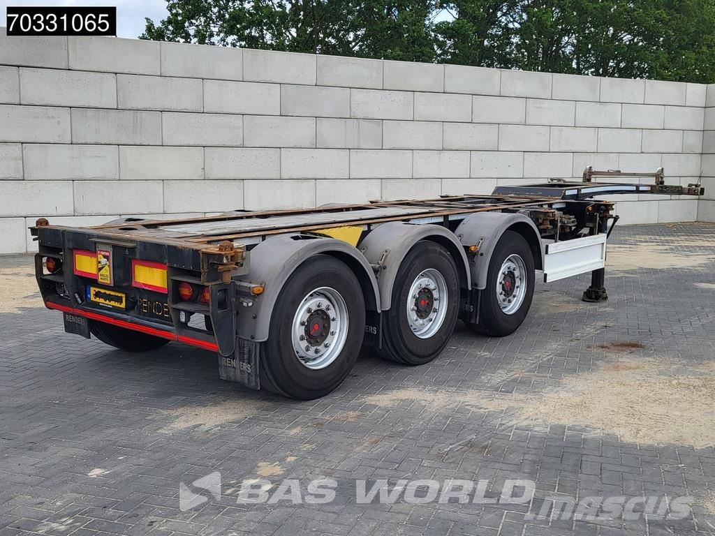 Renders 3AFCST08 Multi 45ft Lift Axle نصف مقطورات حاويات