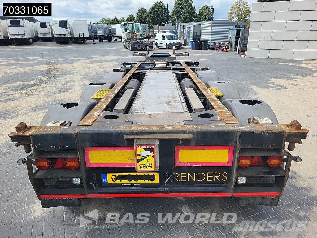 Renders 3AFCST08 Multi 45ft Lift Axle نصف مقطورات حاويات