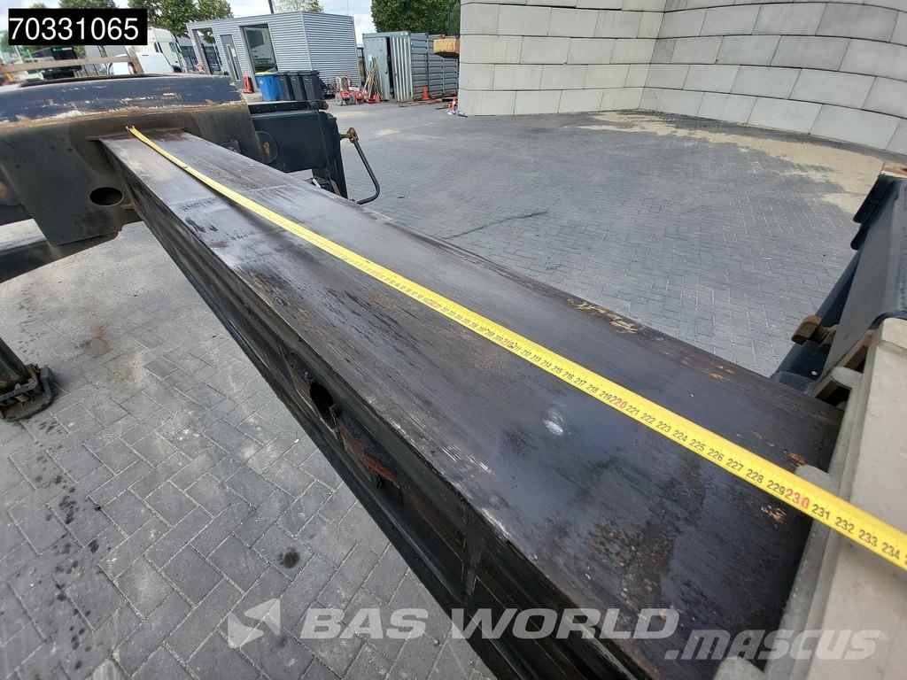 Renders 3AFCST08 Multi 45ft Lift Axle نصف مقطورات حاويات