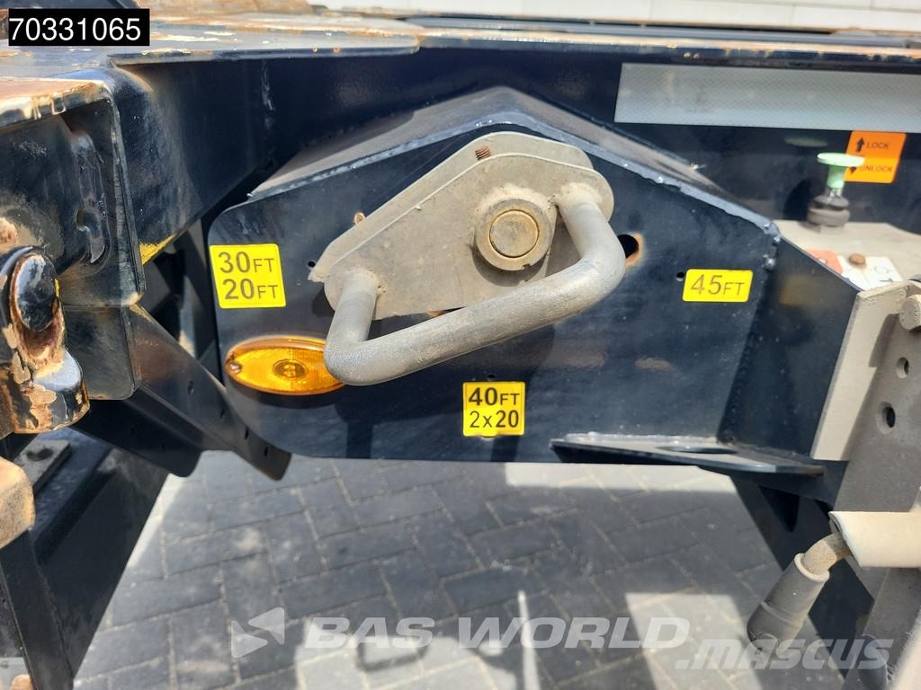 Renders 3AFCST08 Multi 45ft Lift Axle نصف مقطورات حاويات