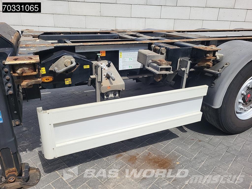 Renders 3AFCST08 Multi 45ft Lift Axle نصف مقطورات حاويات