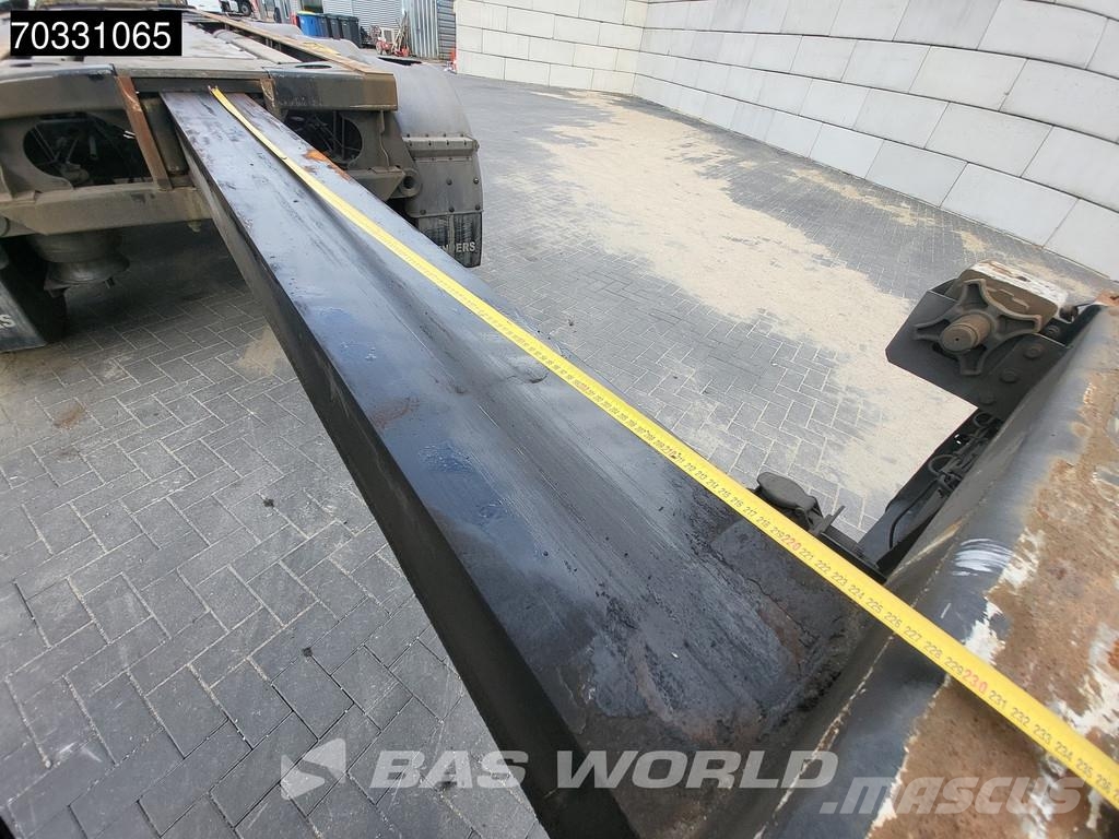 Renders 3AFCST08 Multi 45ft Lift Axle نصف مقطورات حاويات
