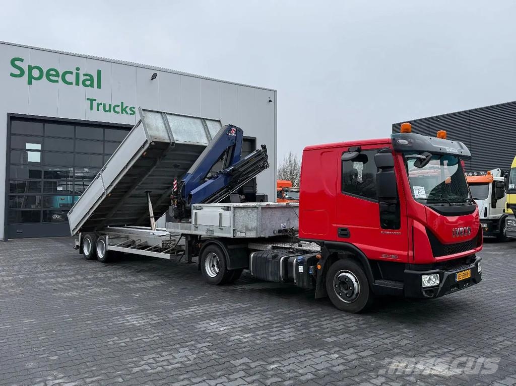 Veldhuizen P46-2 Kipper / Machine transporter / Amco Veba V80 Semirremolques bañera