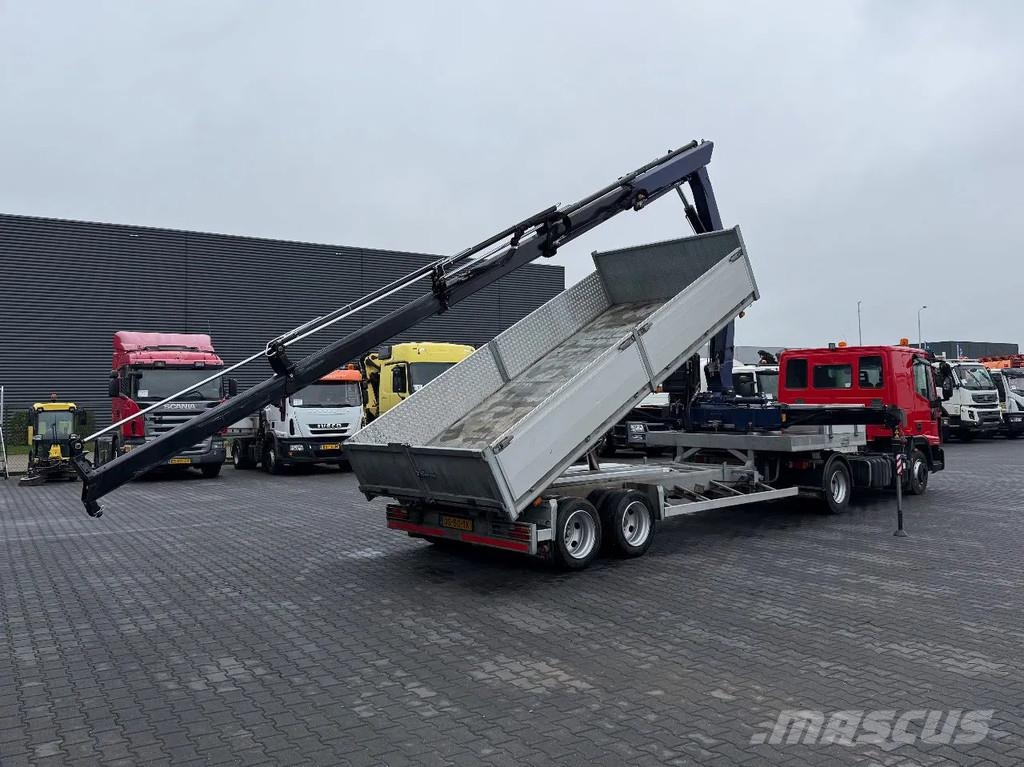 Veldhuizen P46-2 Kipper / Machine transporter / Amco Veba V80 Semirremolques bañera