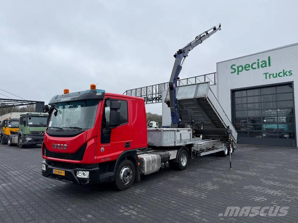 Veldhuizen P46-2 Kipper / Machine transporter / Amco Veba V80 Semirremolques bañera