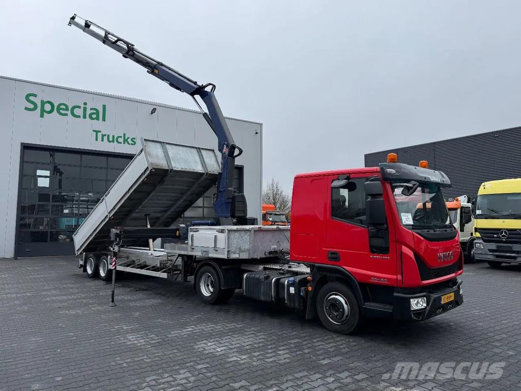 Veldhuizen P46-2 Kipper / Machine transporter / Amco Veba V80 Semirremolques bañera