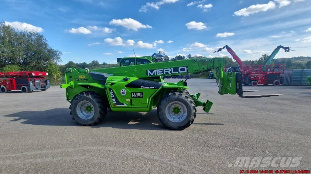 Merlo P 50.18 Plus  5 ton 18m telehandler Teleskopiskie manipulatori