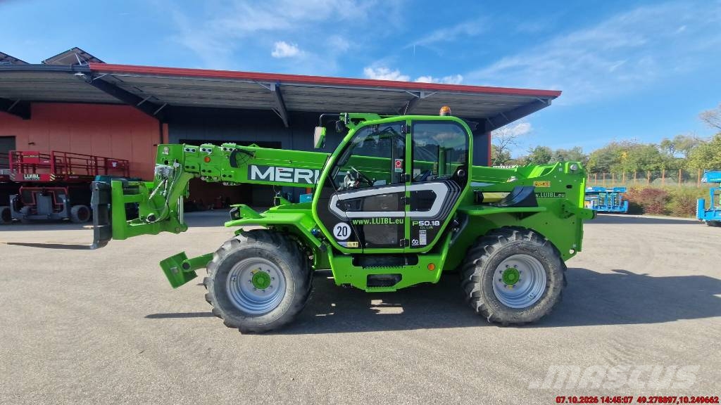 Merlo P 50.18 Plus  5 ton 18m telehandler Teleskopiskie manipulatori