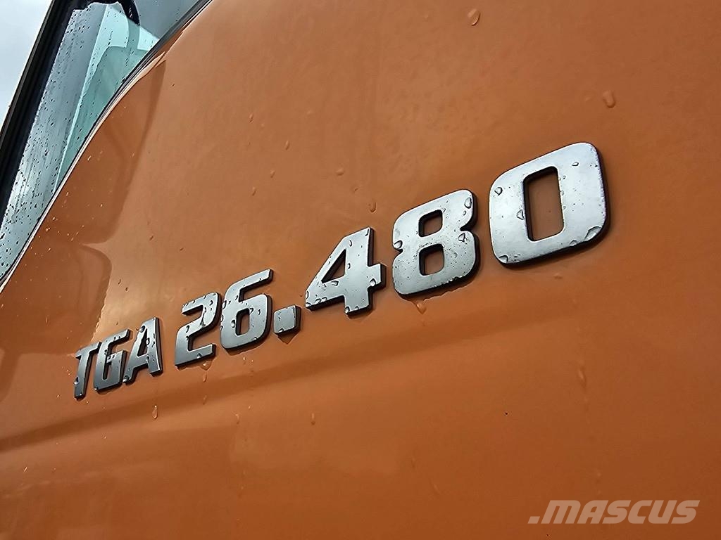 MAN 26.480 TGA 6X4 Steel/Air Manual Sattelzugmaschinen