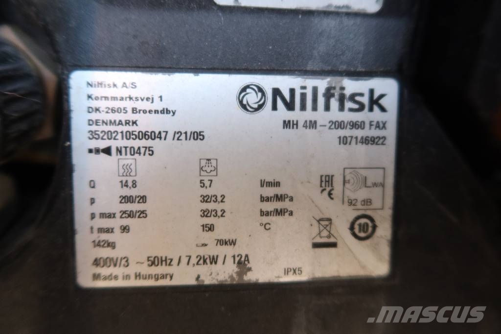Nilfisk MH 4M 低压清洗机