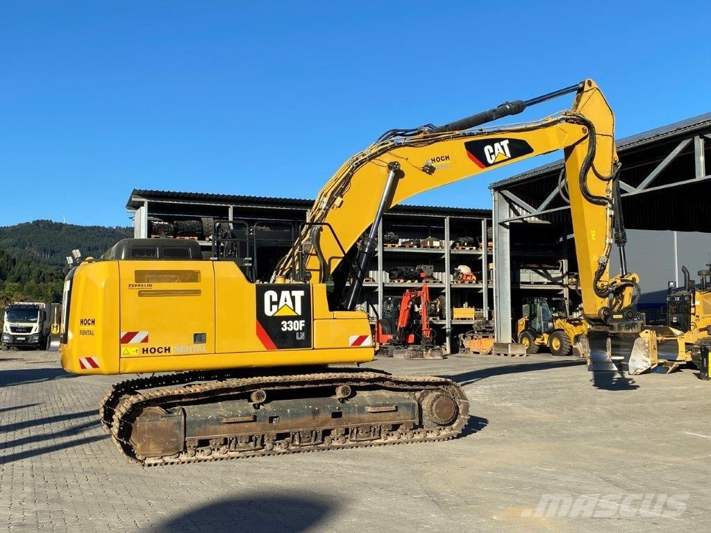 CAT 330FLN Mono-Boom OilQuick OQ80 KLIMA ZSA Telakaivukoneet