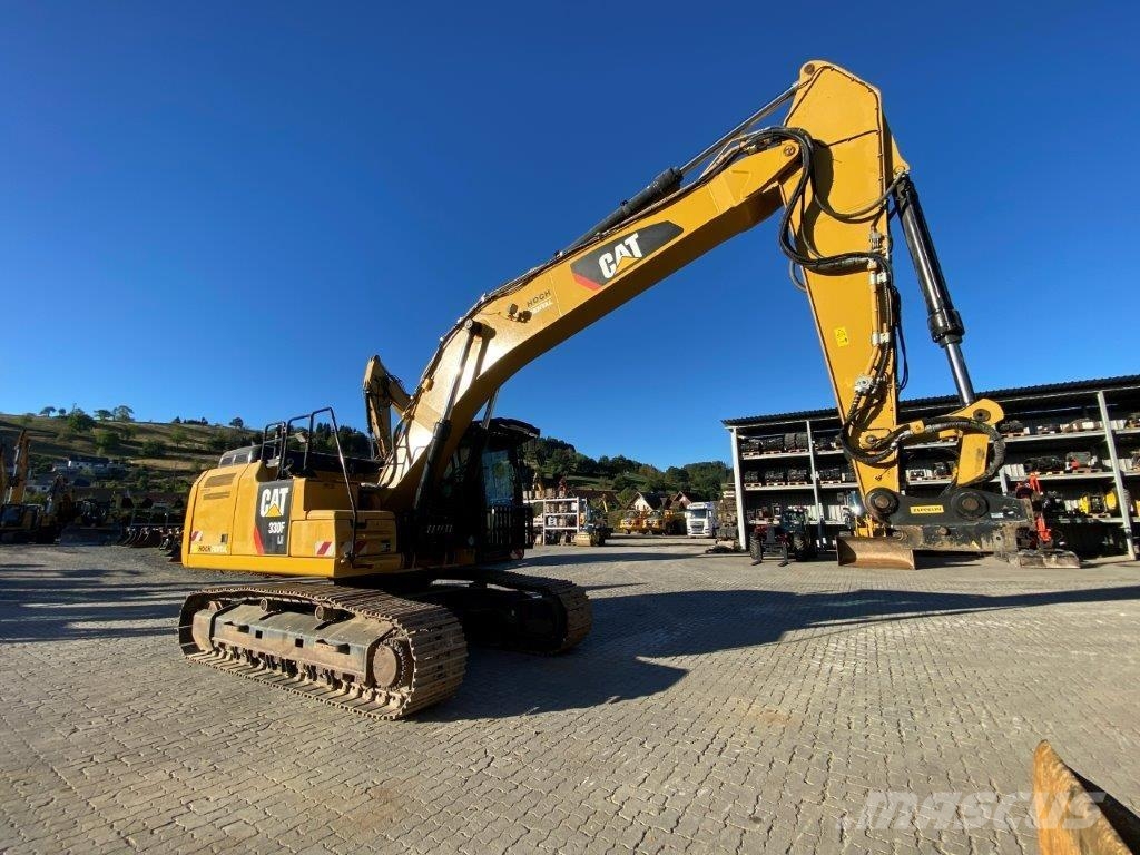 CAT 330FLN Mono-Boom OilQuick OQ80 KLIMA ZSA Telakaivukoneet
