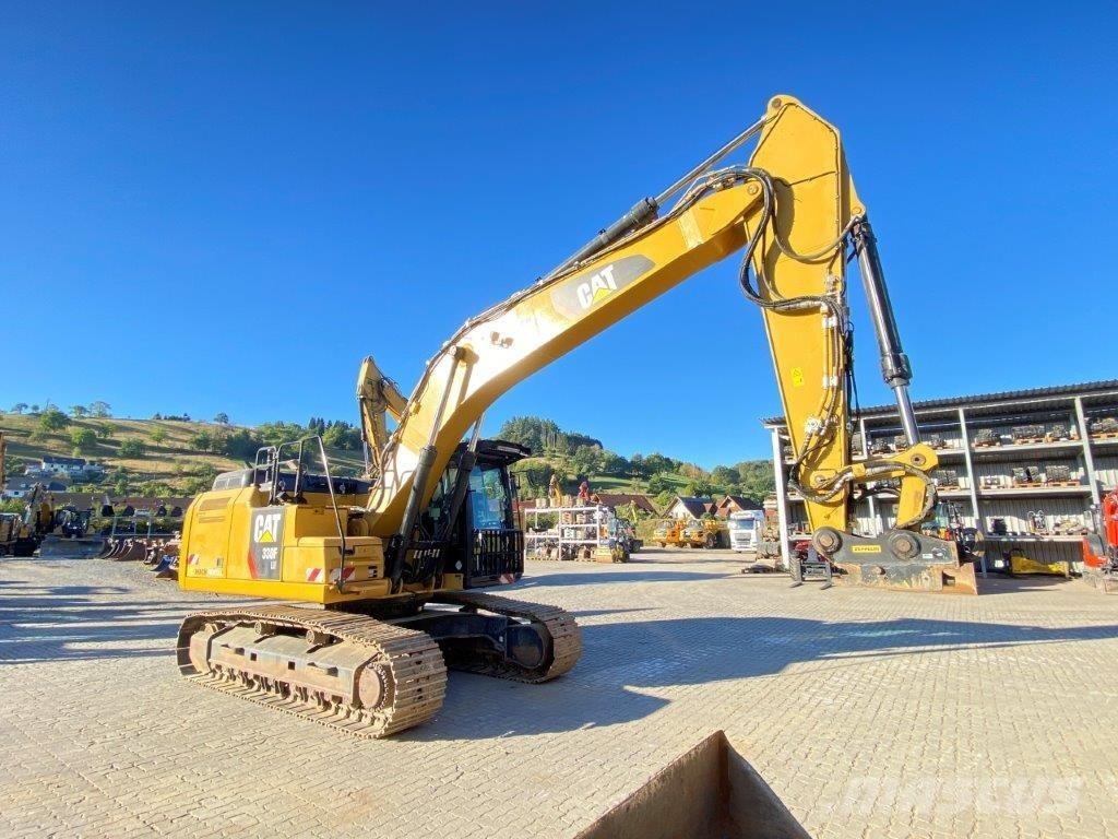 CAT 330FLN Mono-Boom OilQuick OQ80 KLIMA ZSA Telakaivukoneet