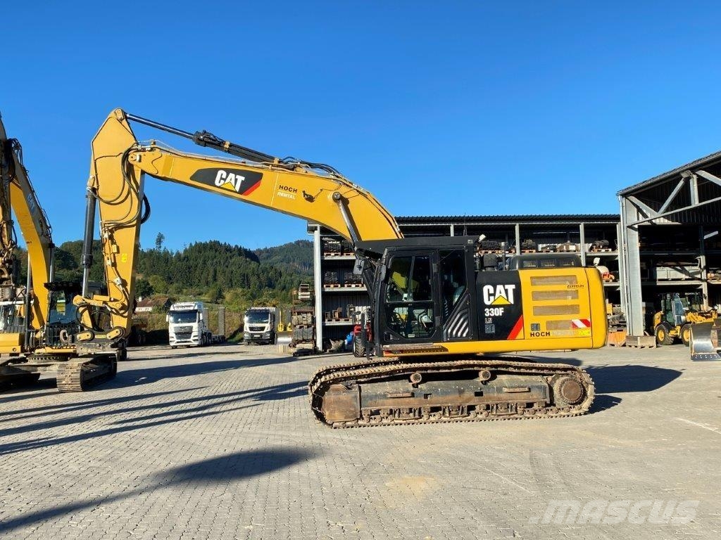 CAT 330FLN Mono-Boom OilQuick OQ80 KLIMA ZSA Telakaivukoneet
