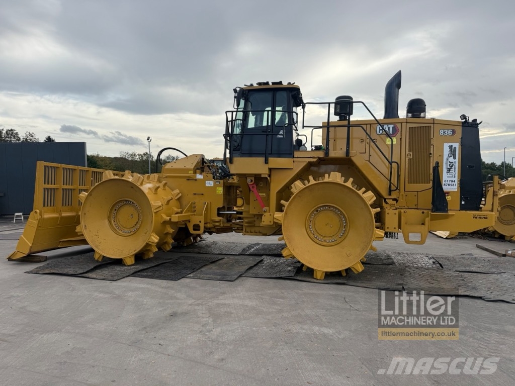 CAT 836 Compactadoras de residuos
