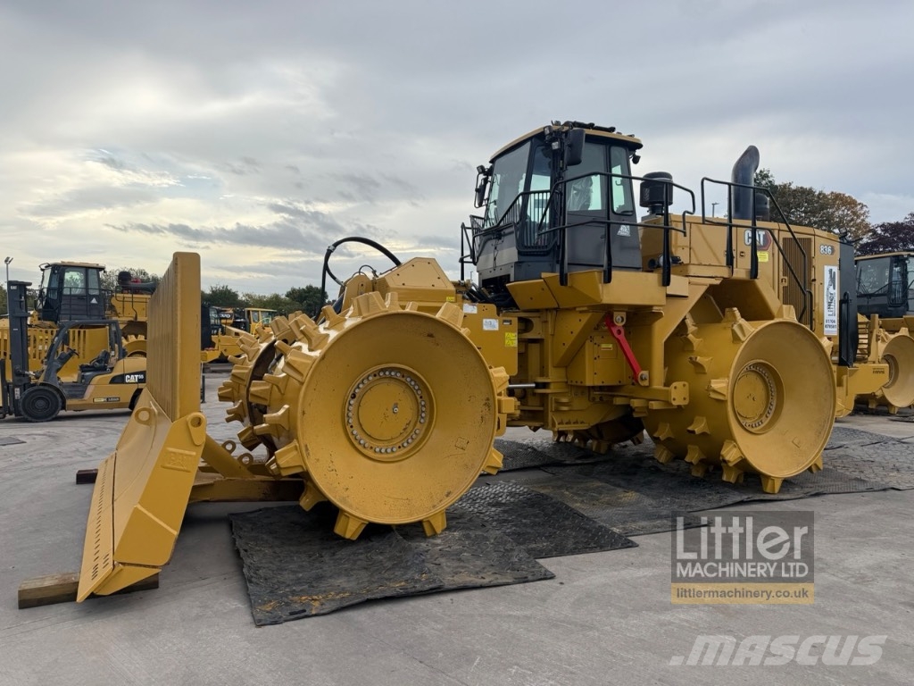 CAT 836 Compactadoras de residuos