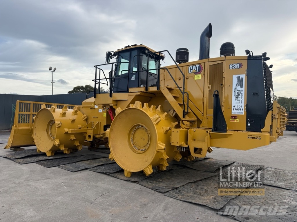 CAT 836 Compactadoras de residuos