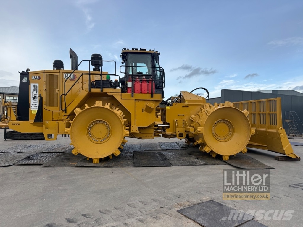 CAT 836 Compactadoras de residuos