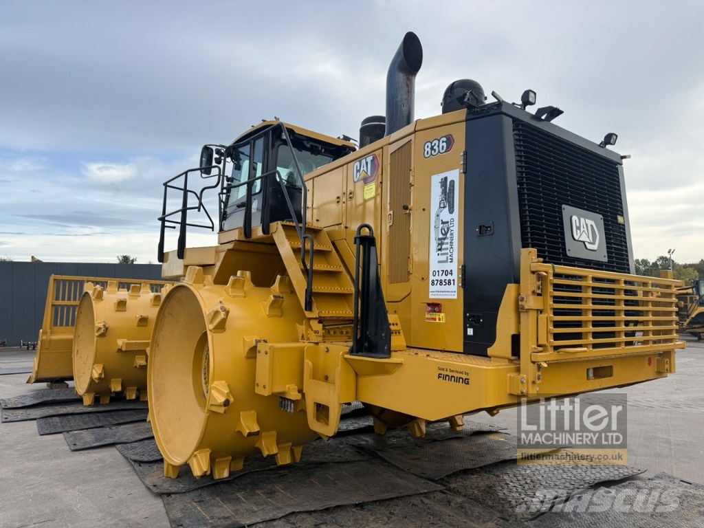 CAT 836 Compactadoras de residuos