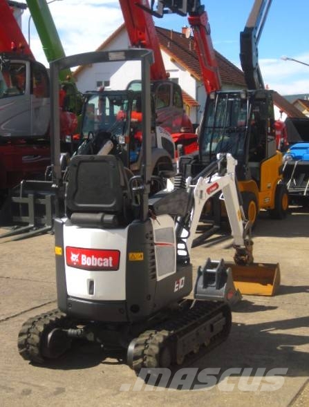 Bobcat E 10 * 2x Löffel * * Verstellfahrwerk * vgl. 08 Міні-екскаватори < 7т