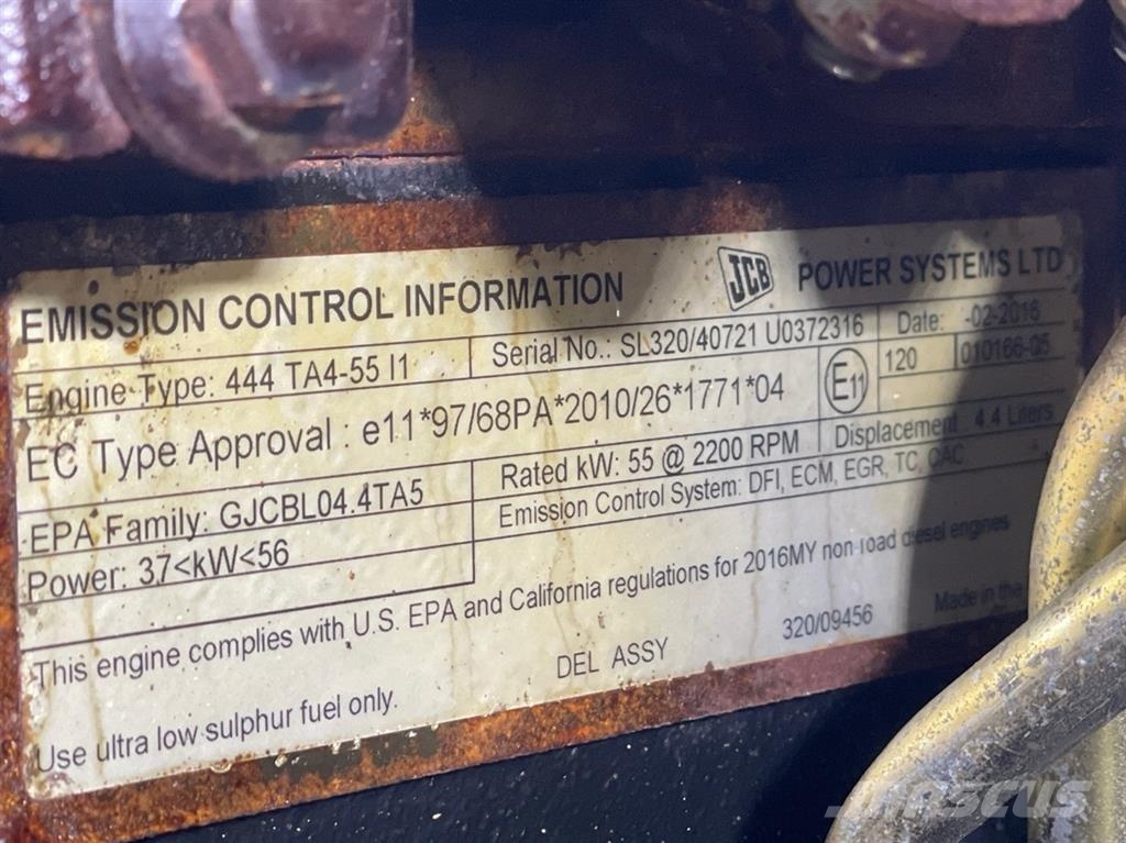 JCB 444TA4-55I1 - Engine/Motor 发动机
