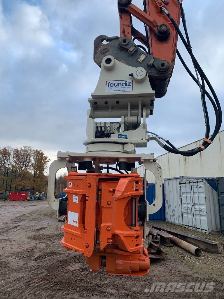 Movax Gilbert Grizzly MG-60 sidegrip vibratory hammer Vibrationsramme