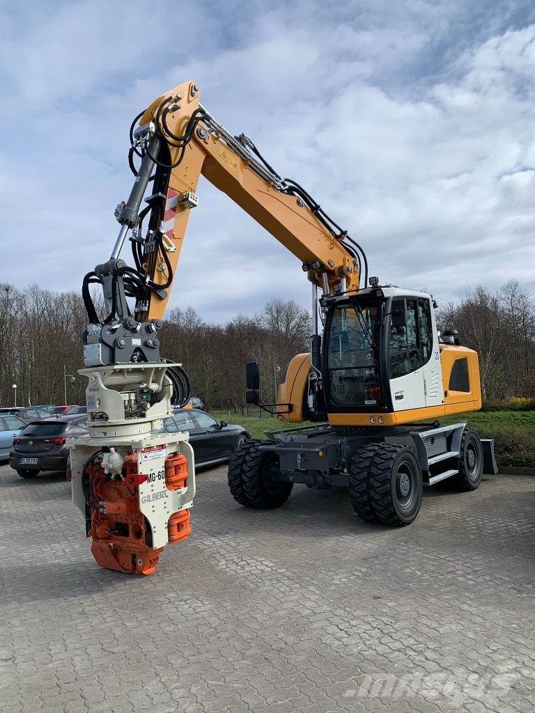 Movax Gilbert Grizzly MG-60 sidegrip vibratory hammer Vibrationsramme
