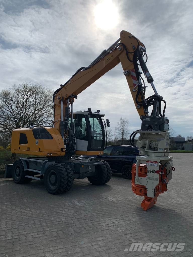 Movax Gilbert Grizzly MG-60 sidegrip vibratory hammer Vibrationsramme
