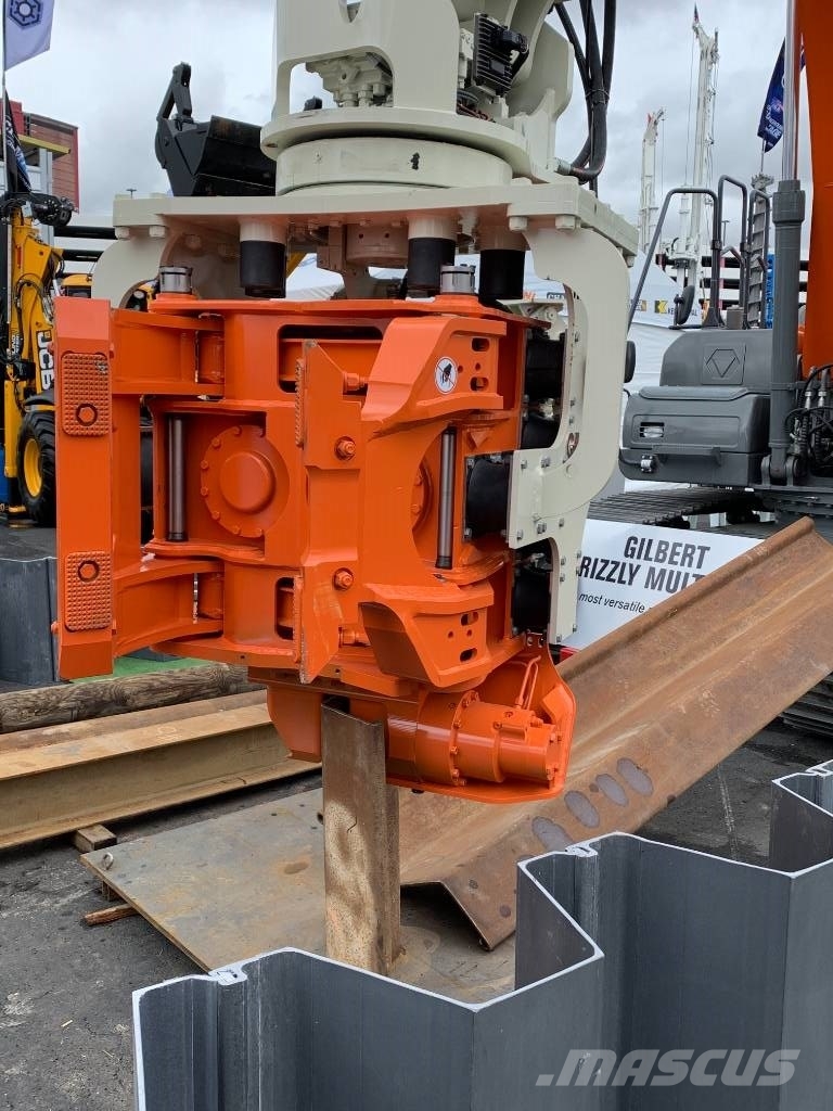 Movax Gilbert Grizzly MG-60 sidegrip vibratory hammer Vibrationsramme