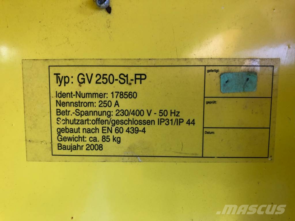 MERZ, Neugebauer, Elektra Baustrom Verteiler, VEV1 Autres générateurs
