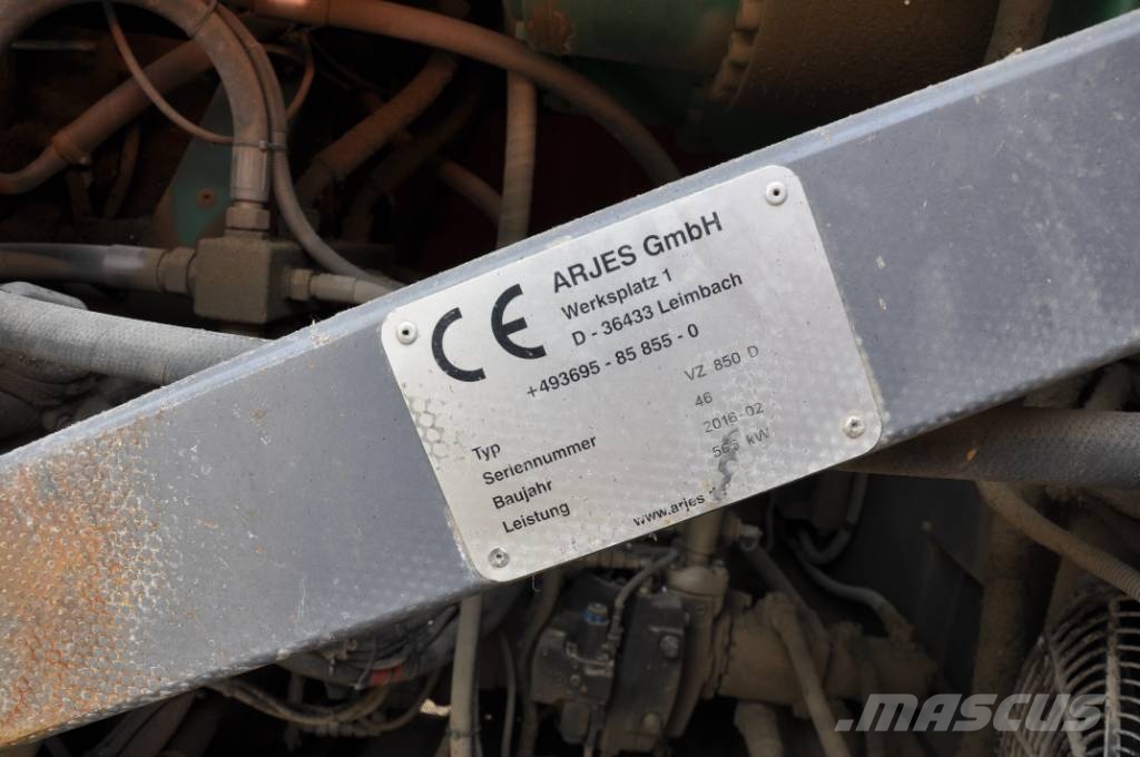 Arjes VZ 850 D Atkritumu smalcinātāji