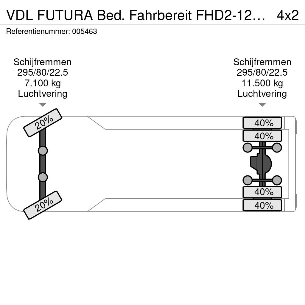 VDL FUTURA Bed. Fahrbereit FHD2-129/370 53-Pers. Toile Autobuses tipo pullman