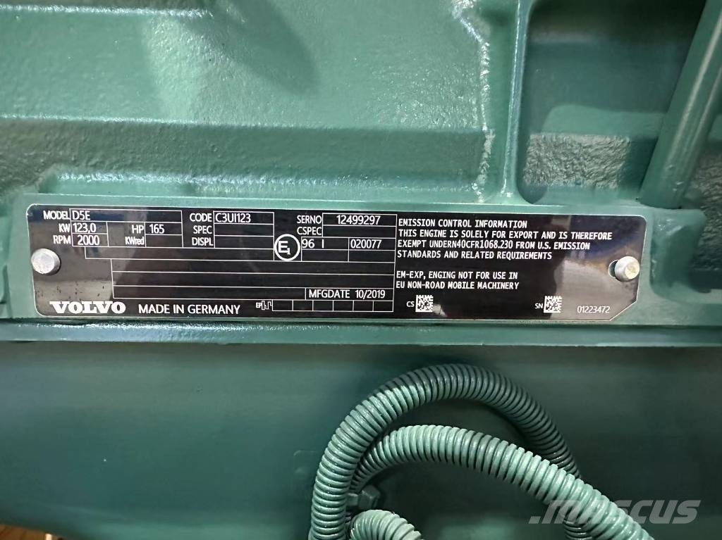 Volvo EC220 excavator D5E engine for 엔진