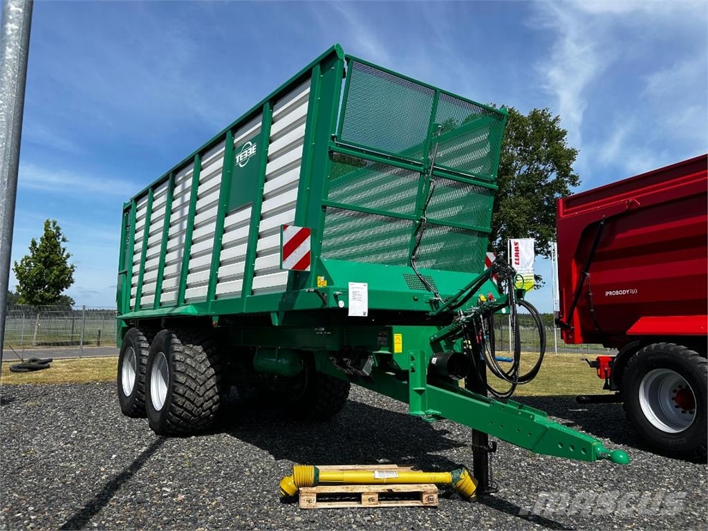 Tebbe ST 450 Tandem Silotrailer Bestratingsmachines en hijsmaterialen