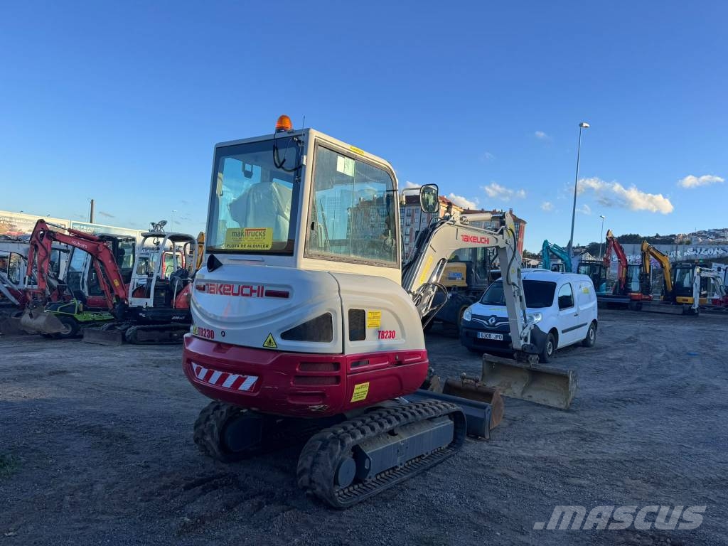 Takeuchi TB230 حفارات صغيرة أقل من 7 طن (حفارات صغيرة)