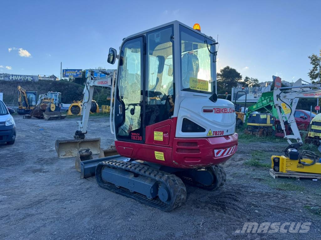 Takeuchi TB230 حفارات صغيرة أقل من 7 طن (حفارات صغيرة)