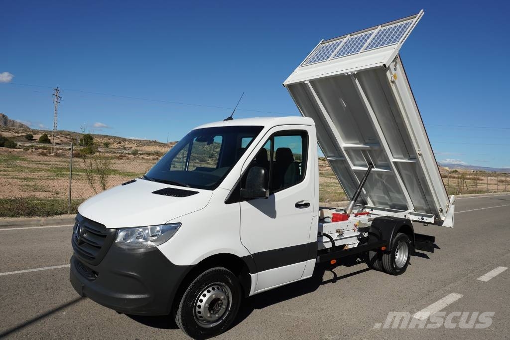 Mercedes-Benz SPRINTER 514 BASCULANTE**POCO USO** Camiones volquete para virutas de madera