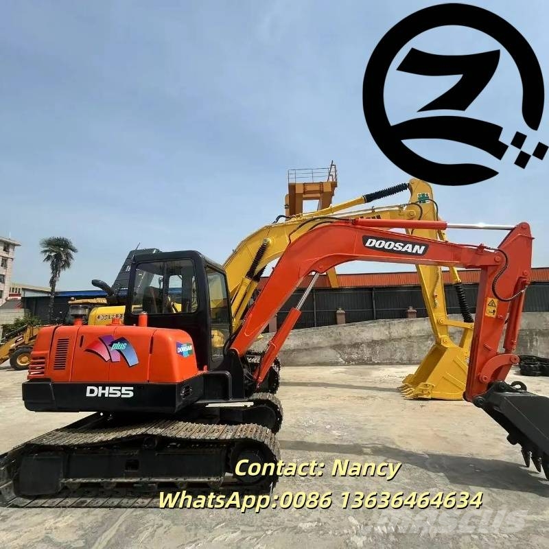 Doosan DH 55 Mini rýpadlá < 7t