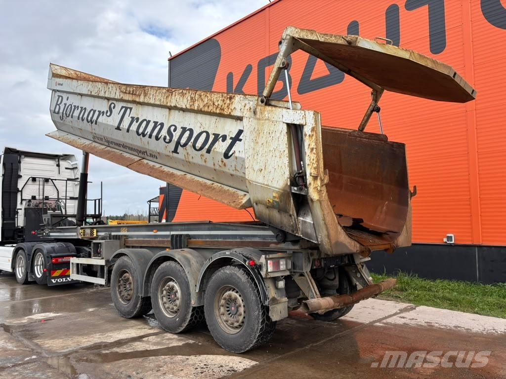 Istrail SA28 BOX L=7991 mm نصف مقطورات قلابة