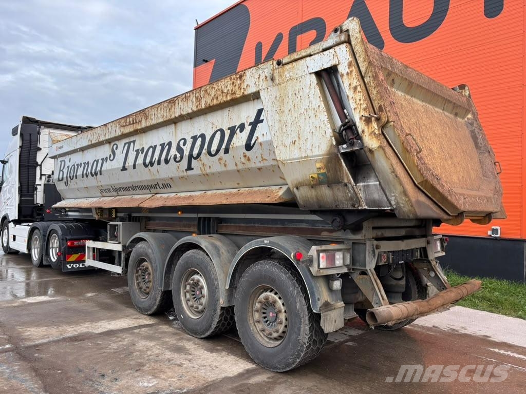 Istrail SA28 BOX L=7991 mm نصف مقطورات قلابة