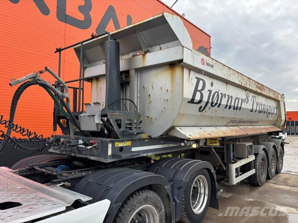 Istrail SA28 BOX L=7991 mm نصف مقطورات قلابة