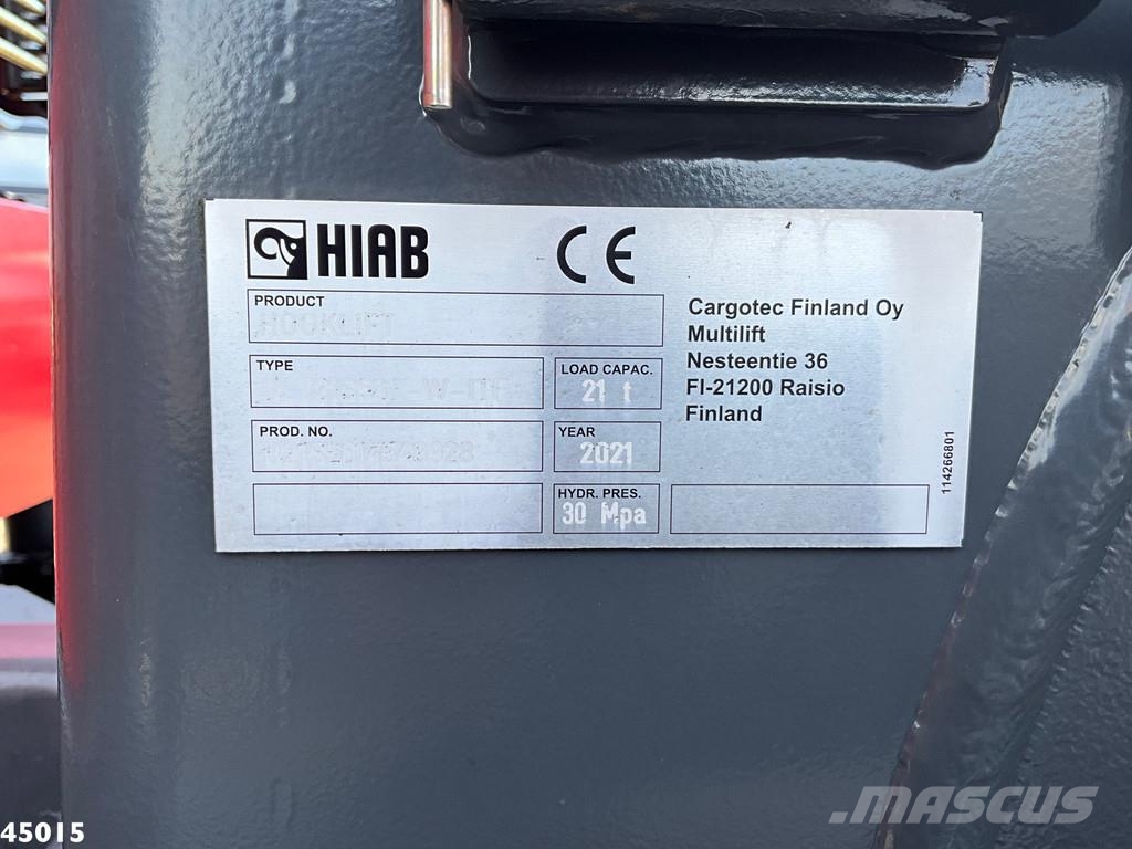 Volvo FM 420 8x2 Euro 6 HMF 26 t/m laadkraan Geschikt vo Hook lift trucks