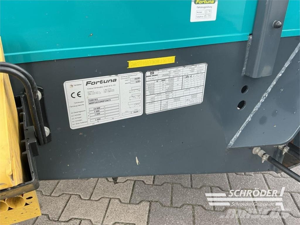 Fortuna - LKW-TIEFLADER T 160 Caricatore basso