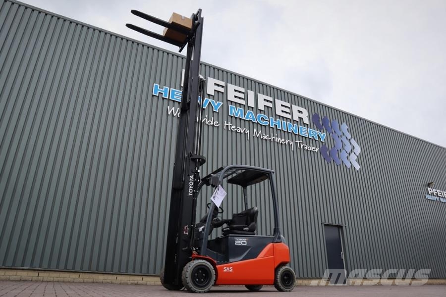 Toyota 8FBM20T Valid inspection, *Guarantee! Electric, 47 Diesel Trucker