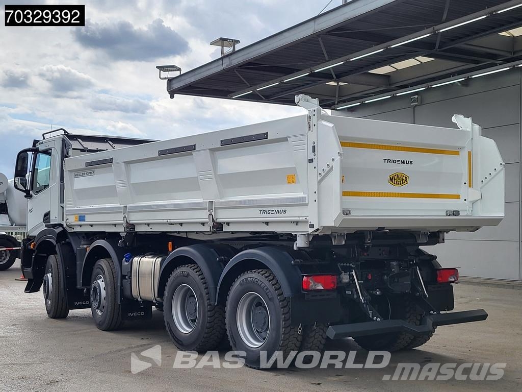 Iveco X-Way 500 8X4 NEW! 14m3 Meiler Trigenius 3-way tip Bañeras basculantes usadas