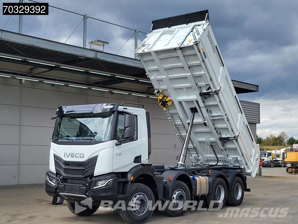 Iveco X-Way 500 8X4 NEW! 14m3 Meiler Trigenius 3-way tip Camion ribaltabili