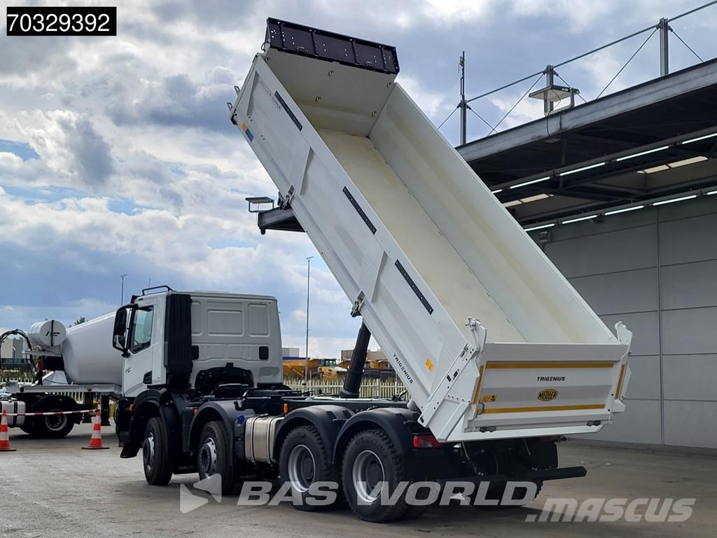 Iveco X-Way 500 8X4 NEW! 14m3 Meiler Trigenius 3-way tip Camion ribaltabili