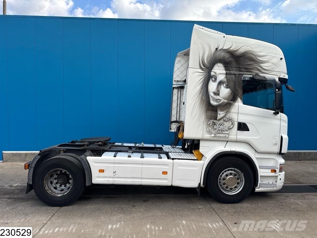 Scania R 420 Manual transmission, Retarder, Standairco Trekkers