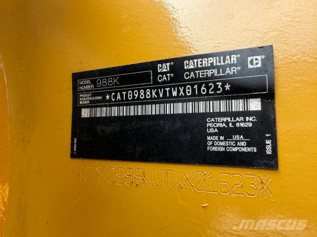 CAT 988K Pyöräkuormaajat