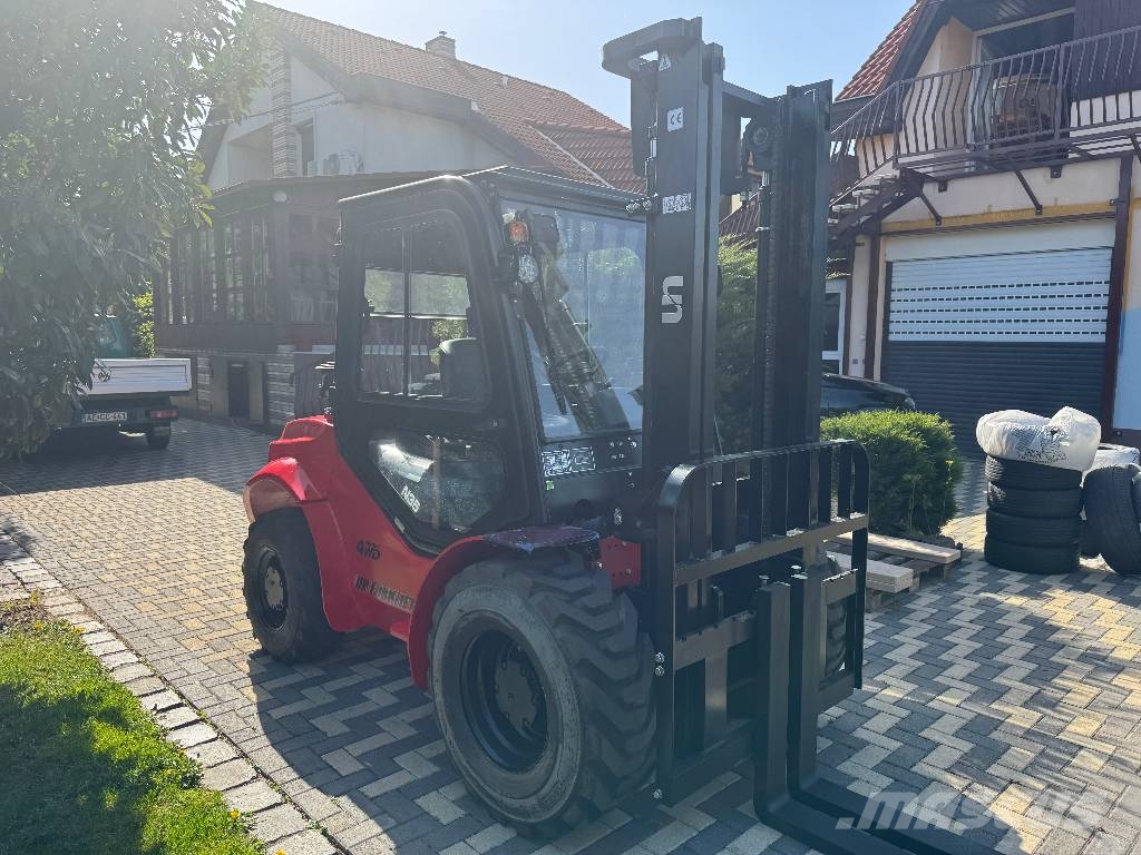 UN Forklift FD35T-DNJM1 4WD V-4166 Vorkheftruck voor zwaar terrein